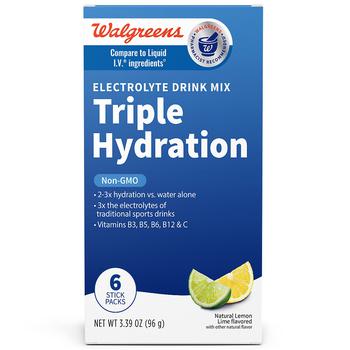 Electrolyte Drink Mix Triple Hydration,价格$9.99