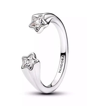 PANDORA | Sterling Silver Shooting Stars Open Ring,商家Macy's,价格¥481