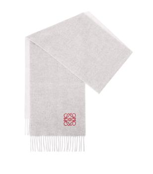 罗意威围巾图片, Loewe | Wool-Cashmere Anagram Scarf商品图片 