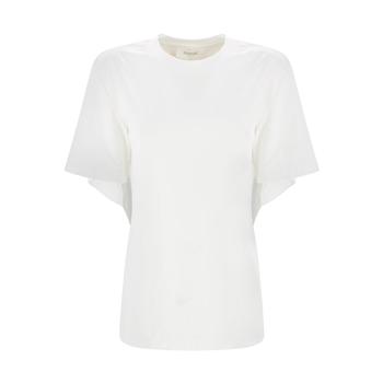 推荐Sportmax Ruffled Crewneck T-Shirt商品