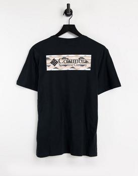 Columbia | Columbia North Cascades t-shirt in black geo商品图片,7折