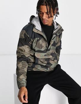 Columbia | Columbia Challenger overhead windbreaker in camo商品图片,