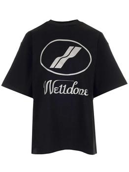 We11done | We11done Logo Print Oversized T-Shirt商品图片,5.7折起