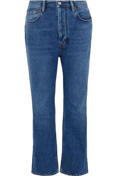 Acne Studios | High-rise straight-leg jeans商品图片,4.2折