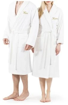 Linum Home Textiles | Embroidered 'His' Terry Bathrobe,商家Nordstrom Rack,价格¥638