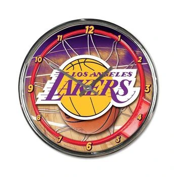 Wincraft | Los Angeles Lakers Chrome Wall Clock,商家Macy's,价格¥261