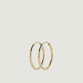 推荐Senorita 25 Hoop Earrings Gold Maria Black商品