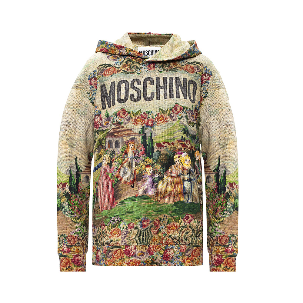 Moschino | MOSCHINO 女士印花连帽卫衣 A1715-5427-2888商品图片,独家减免邮费