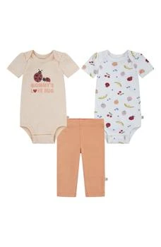 Huggies | 3-Piece Organic Cotton Bodysuit & Pants Set,商家Nordstrom Rack,价格¥48