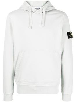 推荐Stone Island Men's  Grey Cotton Sweatshirt商品