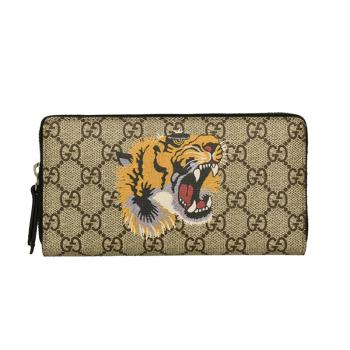 商品Gucci | GUCCI 古驰 男士虎头印花长款钱包 451273-K5Z1N-8666,商家Beyond Chinalux,价格¥4151图片