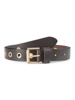ALL SAINTS | Eyelet Leather Belt,商家Saks OFF 5TH,价格¥304