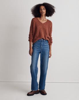 Madewell | Alna V-Neck Sweater商品图片,