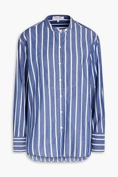 推荐Eloise striped cotton-poplin shirt商品