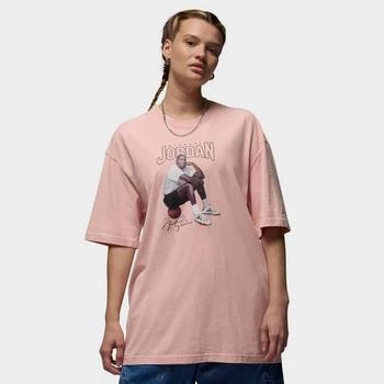 推荐Women's Jordan Short-Sleeve Oversized Graphic T-Shirt商品