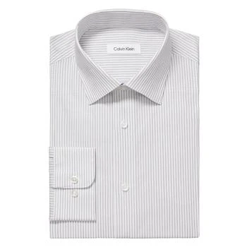 Calvin Klein | Men's Steel Plus Regular Fit Stretch Wrinkle Resistant Dress Shirt 
