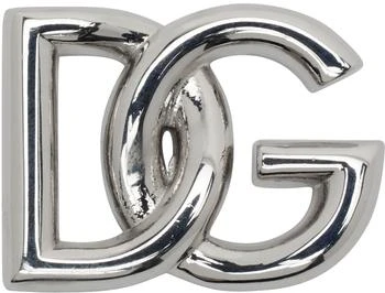 Dolce & Gabbana | Silver Logo Single Earring,商家Ssense US,价格¥1379
