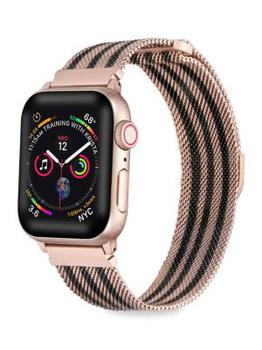 商品Posh Tech | Apple Watch Replacement Stainless Steel Watch Strap,商家Saks OFF 5TH,价格¥148图片