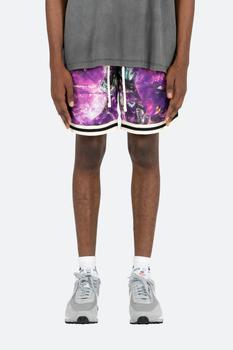 mnml短裤, MNML | Crystal Basketball Shorts - Purple商品图片 3.2折