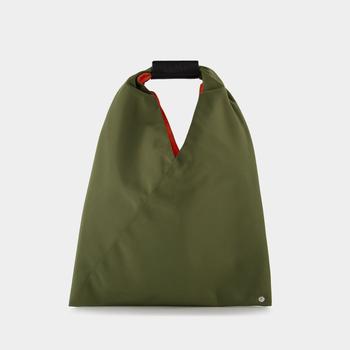 推荐Small Japanese Bag in Khaki Leather商品