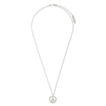 商品Ambush | Ambush Peace Charm Necklace - Silver,商家Feature,价格¥3077图片