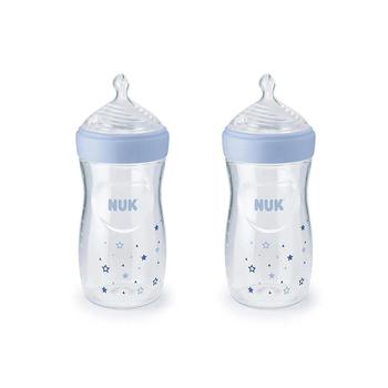 商品NUK | Simply Natural Baby Bottles, 9 Oz, 2 Pack, Blue,商家Macy's,价格¥167图片