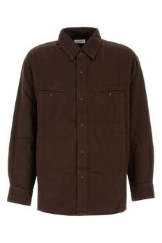 Lemaire | Lemaire Snapped Denim Shirt,商家Cettire,价格¥2593