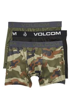 Volcom是什么牌子, Volcom | Stretch Boxers - Pack of 3商品图片 7.2折