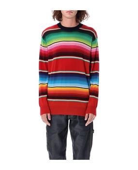 推荐Multicolor Stripe Pattern Sweater商品