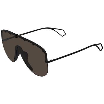 Gucci | Brown Shield Mens Sunglasses GG0667S 003 99商品图片,3.3折