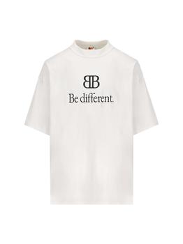 Balenciaga | Balenciaga BB Be Different Crewneck T-Shirt商品图片,7.1折