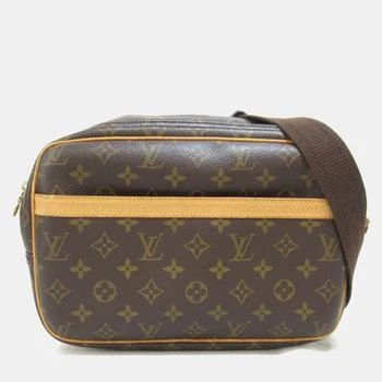 Louis Vuitton | Louis Vuitton Brown Canvas Monogram Reporter PM  Crossbody Bag 
