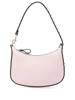 推荐VALENTINO GARAVANI - Rockstud Mini Leather Hobo Bag商品