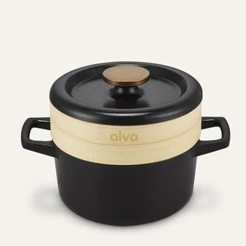 Alva Cookware | Nori Dutch Oven With Steamer Basket,商家Verishop,价格¥2030