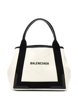 Balenciaga | BALENCIAGA - Navy Cabas Small Tote Bag 独家减免邮费