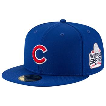 推荐New Era MLB 2016 World Series Patch Fitted Cap - Men's商品