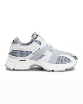 推荐Men's Phantom Fabric-Mesh Low-Top Sneakers商品