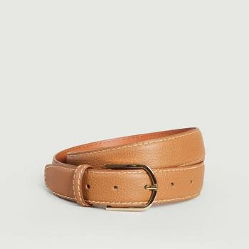 推荐Cowhide leather grained belt HAVANE MAISON BOINET商品