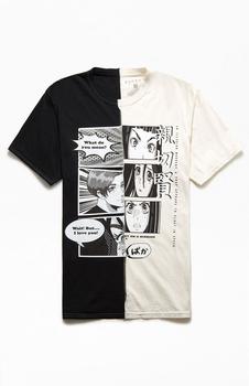 推荐Anime Split T-Shirt商品