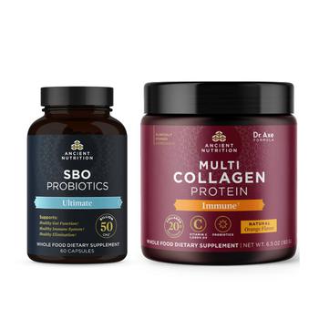 洗面奶氨基酸真假, Ancient Nutrition | Immune System Gut Health Support Bundle 10.00% Off Auto renew商品图片 