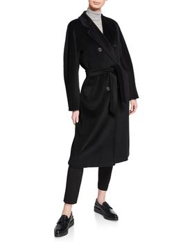 product Wool-Cashmere Belted Madame Coat image