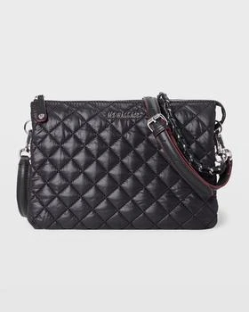 MZ Wallace | Pippa Large Quilted Zip Crossbody Bag 