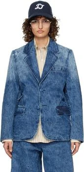 ADER error | Blue Drush Denim Blazer 4.6折