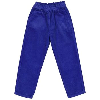 推荐Bonton Kids Bleu Groom Corduroy Organic Trousers, Size 6Y商品