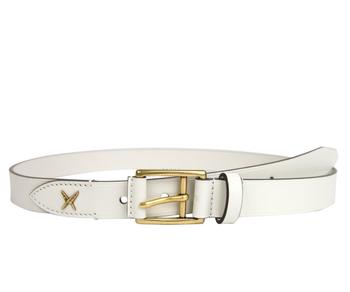 gucci皮带男, Gucci | Gucci Men's Feather White Leather Belt Gold Buckle Detail 375182 9022商品图片 5.9折