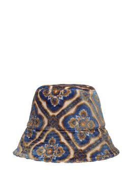ETRO | Tapestry Cotton Blend Bucket Hat,商家LUISAVIAROMA,价格¥1698