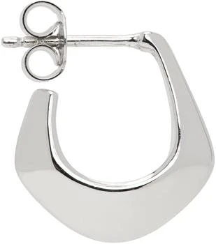 Lemaire | 单只银色迷你吊式耳环,商家SSENSE,价格¥1017