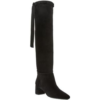 推荐Saint Laurent Womens Laura 50 Suede Tall Over-The-Knee Boots商品