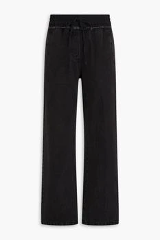 3.1 Phillip Lim | Frayed high-rise straight-leg jeans,商家THE OUTNET US,价格¥701
