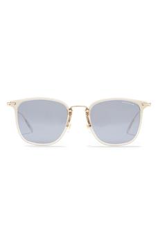 了解万宝龙眼镜, MontBlanc | 53mm Square Rectangle Sunglasses商品图片 3.7折
